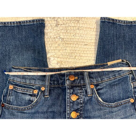 NEW W/ TAG MADEWELL $135  "THE PERFECT VINTAGE CROP JEAN" 25 - Picture 5 of 7